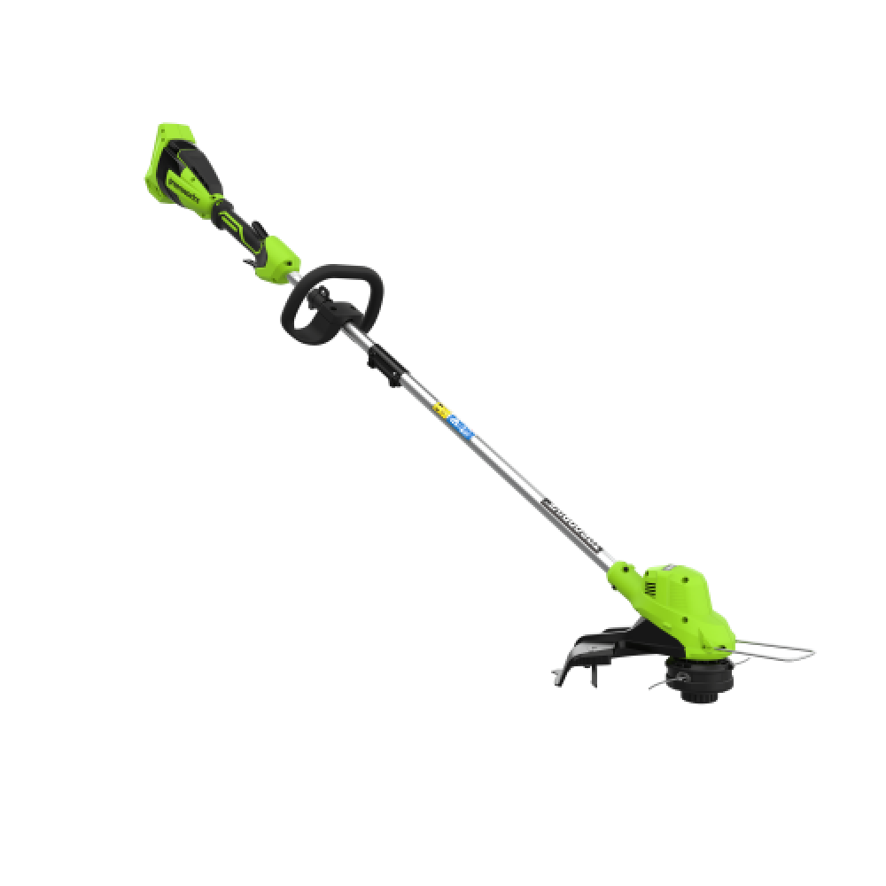 40V Триммер аккумуляторный Greenworks GD40LT, 38 см, с 1хАКБ 4 Ач и ЗУ МОТОУДАЧА. Магазин мототехники и садового инвентаря с доставкой по всей России