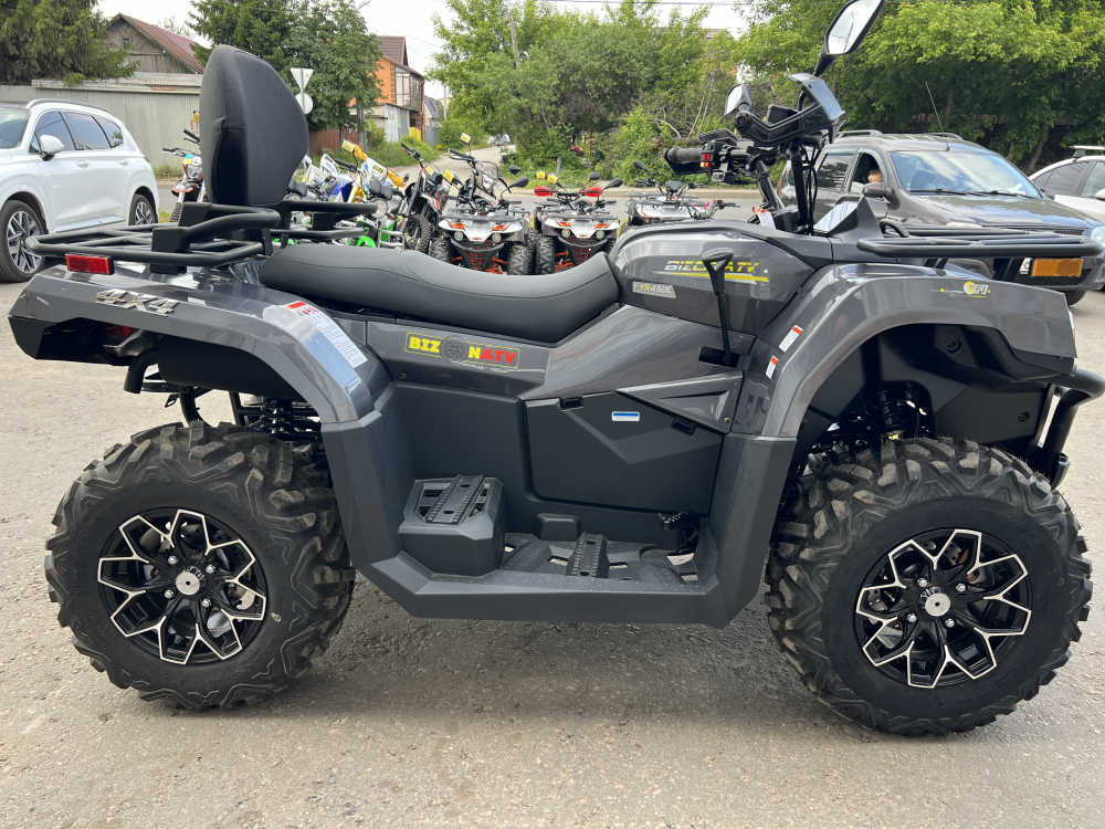 Квадрицикл Bizon YK450A  (ПТС) (Серый) 27 л.с МОТОУДАЧА. Магазин мототехники и садового инвентаря с доставкой по всей России