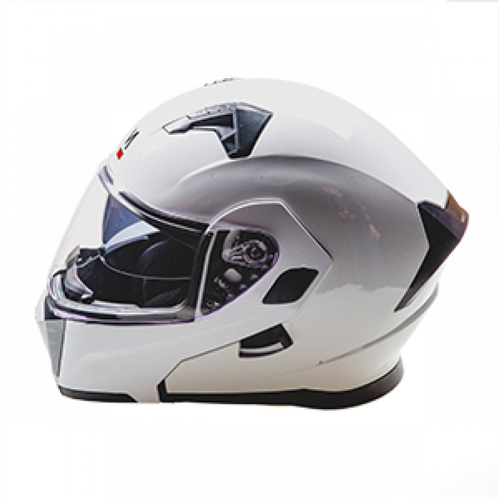 Шлем AiM JK906 White Glossy, XL МОТОУДАЧА. Магазин мототехники и садового инвентаря с доставкой по всей России