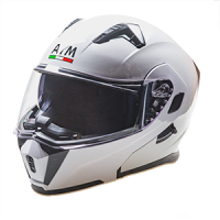 Шлем AiM JK906 White Glossy, XL МОТОУДАЧА. Магазин мототехники и садового инвентаря с доставкой по всей России