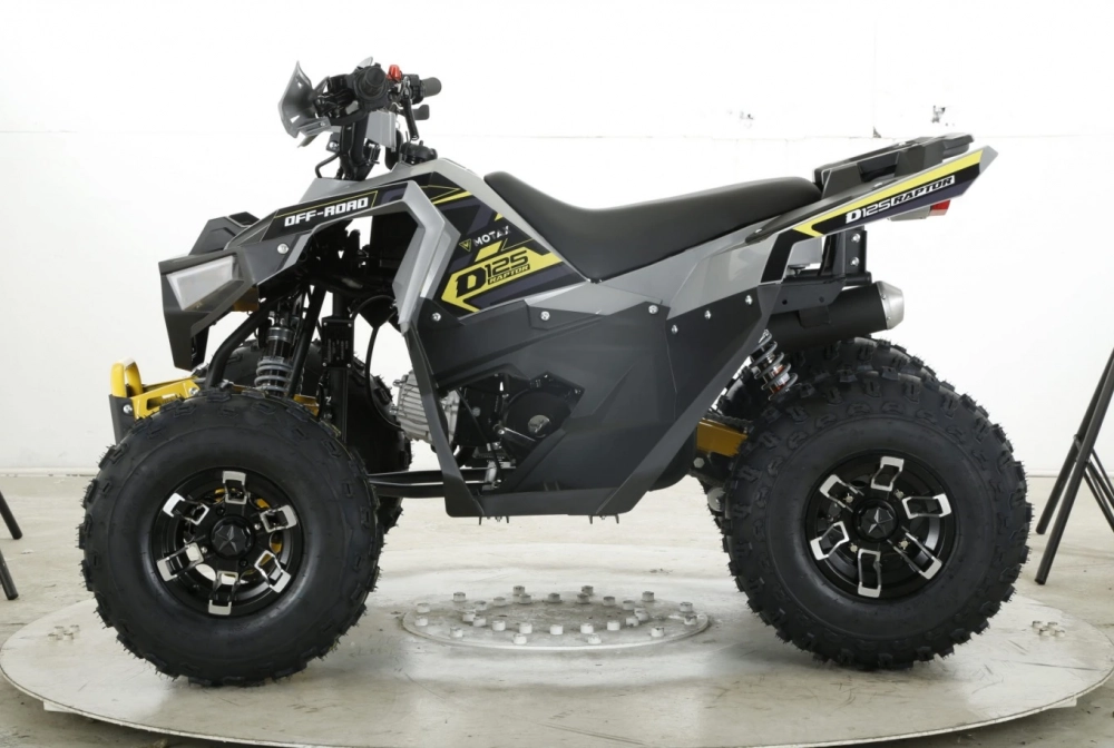 Комплект квадроциклов GRIZLIK D125 RAPTOR LUX чёрный-зелёный МОТОУДАЧА. Магазин мототехники и садового инвентаря с доставкой по всей России