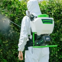 24В VT Опрыскиватель аккумуляторный Greenworks G24BPSII, c 1хАКБ 2Ач и ЗУ МОТОУДАЧА. Магазин мототехники и садового инвентаря с доставкой по всей России