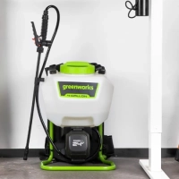 24В VT Опрыскиватель аккумуляторный Greenworks G24BPSII, c 1хАКБ 2Ач и ЗУ МОТОУДАЧА. Магазин мототехники и садового инвентаря с доставкой по всей России