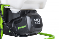 VT Опрыскиватель аккумуляторный Greenworks G40BPS, 40V, c 1хАКБ 2 Ач и ЗУ МОТОУДАЧА. Магазин мототехники и садового инвентаря с доставкой по всей России