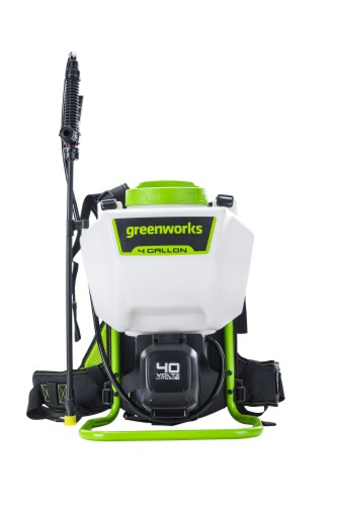 VT Опрыскиватель аккумуляторный Greenworks G40BPS, 40V, c 1хАКБ 2 Ач и ЗУ МОТОУДАЧА. Магазин мототехники и садового инвентаря с доставкой по всей России