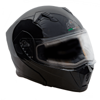Шлем AiM JK906 Black Glossy, XL МОТОУДАЧА. Магазин мототехники и садового инвентаря с доставкой по всей России