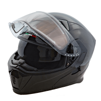 Шлем AiM JK906 Black Glossy, XL МОТОУДАЧА. Магазин мототехники и садового инвентаря с доставкой по всей России