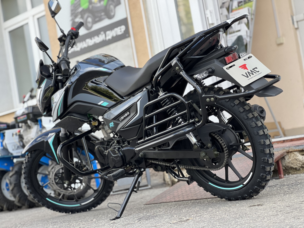 Мопед VMC AURA RS CM48Q 48 см3 СЕРИЯ R1250 (балансир.вал; LED фара/фонарь/панель приборов) VIN (BLAC МОТОУДАЧА. Магазин мототехники и садового инвентаря с доставкой по всей России