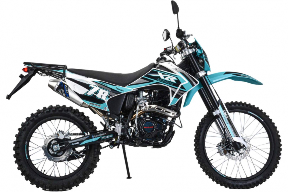 Мотоцикл Кросс Motoland XR300 LITE (175FMM) с ПТС синий МОТОУДАЧА. Магазин мототехники и садового инвентаря с доставкой по всей России