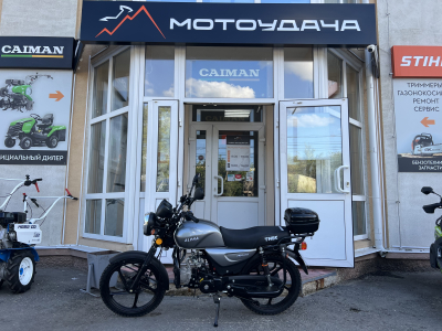 Мопед TMBK ALFA 50см3 (110) Grey Серый МОТОУДАЧА. Магазин мототехники и садового инвентаря с доставкой по всей России