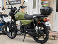 Мопед TMBK ALFA 50см3 (110) Army Green Армейский Зелёный МОТОУДАЧА. Магазин мототехники и садового инвентаря с доставкой по всей России