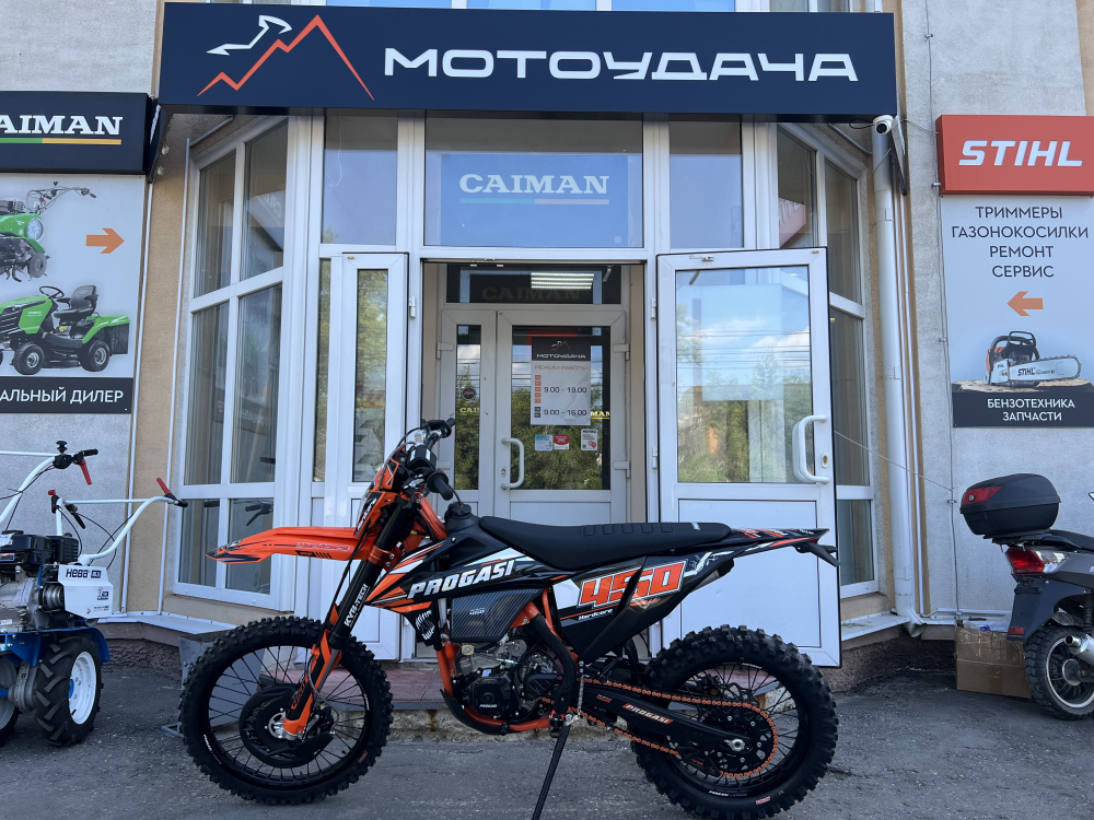 Мотоцикл кроссовый  Progasi HARDCORE 450 (ZS-NC450 upd) 45 л.с МОТОУДАЧА. Магазин мототехники и садового инвентаря с доставкой по всей России