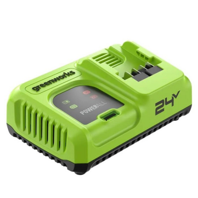 Ультрабыстрое зарядное устройство Greenworks G24C8, 24V, 8A МОТОУДАЧА. Магазин мототехники и садового инвентаря с доставкой по всей России