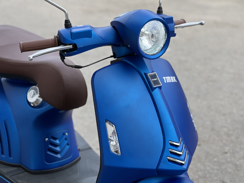 Скутер TMBK SCOOTER PORTOFINO 50cc (150сс) Blue (Голубой) МОТОУДАЧА. Магазин мототехники и садового инвентаря с доставкой по всей России