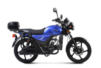 Мопед TMBK ALFA 50cc (110) Blue Голубой МОТОУДАЧА. Магазин мототехники и садового инвентаря с доставкой по всей России