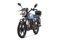 Мопед TMBK ALFA 50cc (110) Light Blue голубой МОТОУДАЧА. Магазин мототехники и садового инвентаря с доставкой по всей России