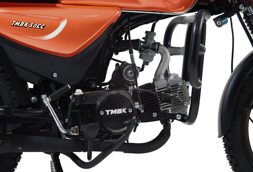 Мопед TMBK ALFA 50cc (110) Orange Оранжевый МОТОУДАЧА. Магазин мототехники и садового инвентаря с доставкой по всей России