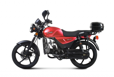 Мопед TMBK ALFA 50cc (110) Red Красный МОТОУДАЧА. Магазин мототехники и садового инвентаря с доставкой по всей России