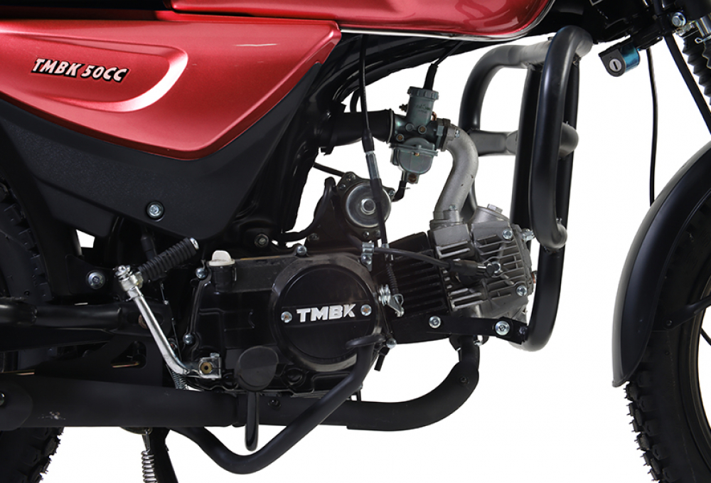 Мопед TMBK ALFA 50cc (110) Red Красный МОТОУДАЧА. Магазин мототехники и садового инвентаря с доставкой по всей России