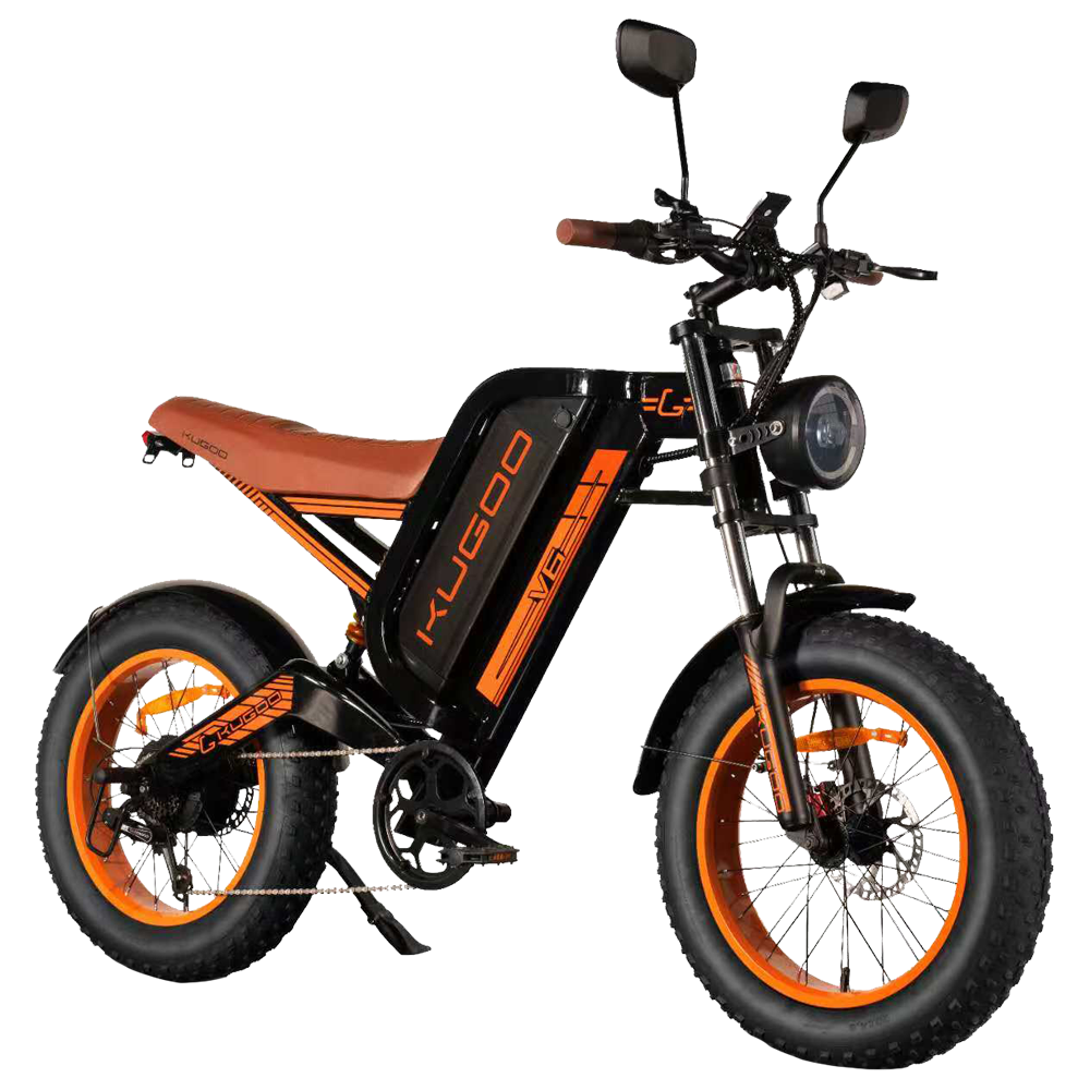 Электроскутер (В)  Kugoo V6 750W 48V 28.6 Ah (2299770003690) МОТОУДАЧА. Магазин мототехники и садового инвентаря с доставкой по всей России