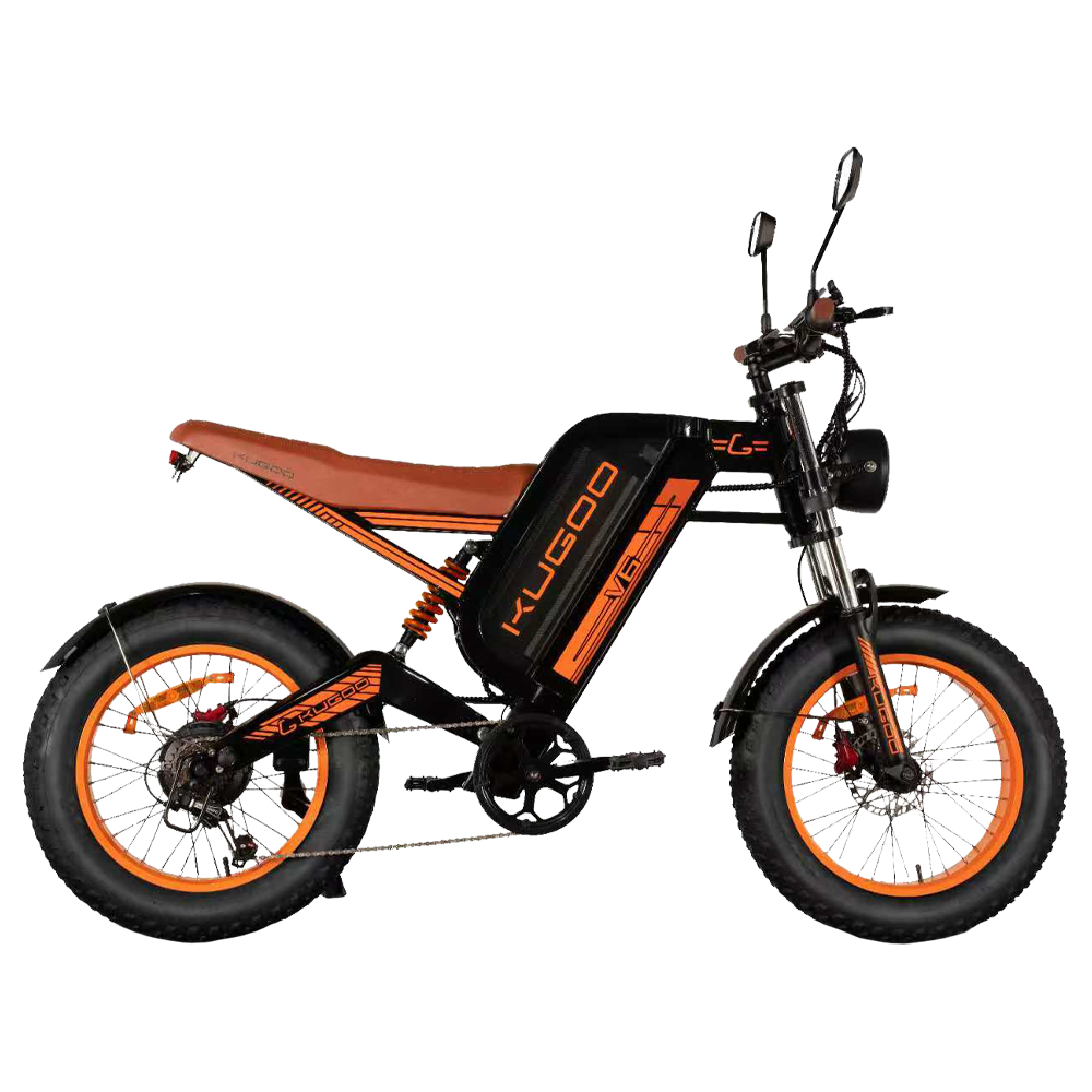 Электроскутер (В)  Kugoo V6 750W 48V 28.6 Ah (2299770003690) МОТОУДАЧА. Магазин мототехники и садового инвентаря с доставкой по всей России
