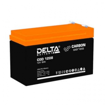CGD 1208 Аккумуляторная батарея Delta МОТОУДАЧА. Магазин мототехники и садового инвентаря с доставкой по всей России