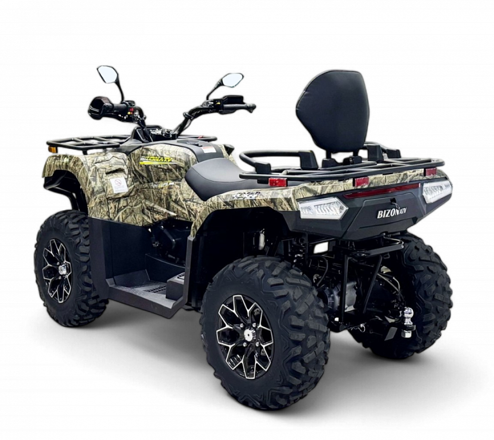 Квадрицикл Bizon YK450A EPS (ПТС) (Камуфляж) МОТОУДАЧА. Магазин мототехники и садового инвентаря с доставкой по всей России