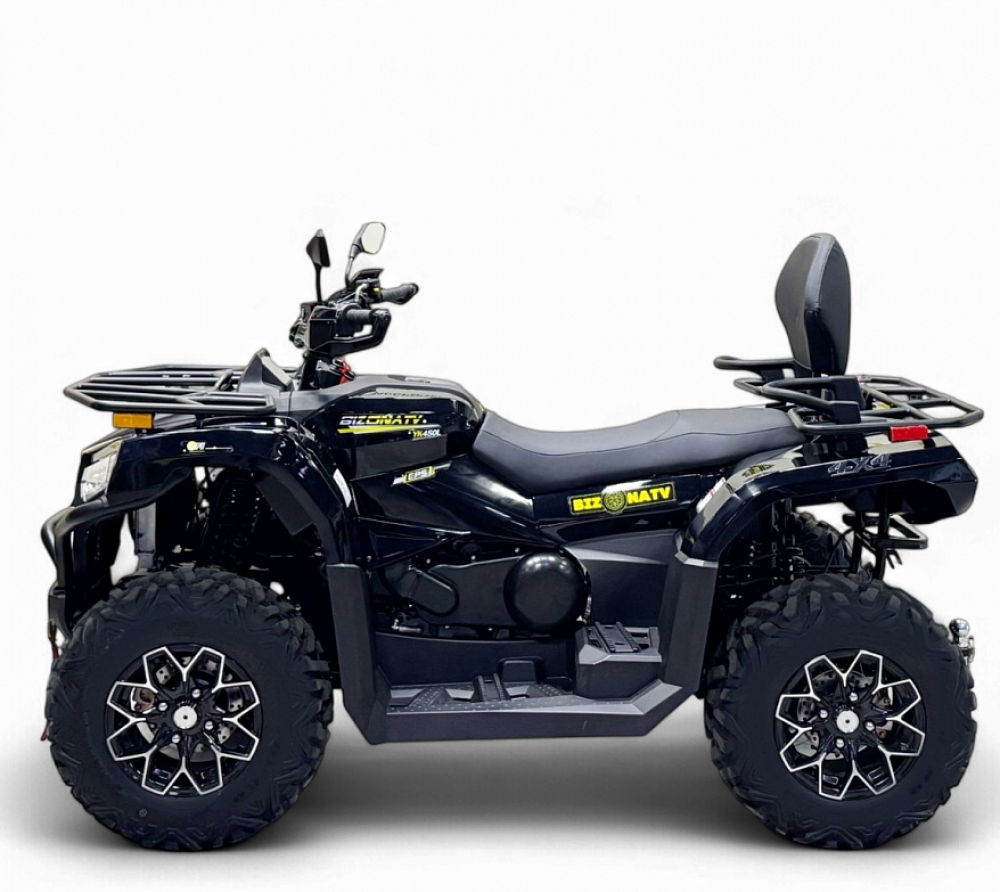 Квадрицикл Bizon YK450A EPS (ПТС) (Черный) 27л.с МОТОУДАЧА. Магазин мототехники и садового инвентаря с доставкой по всей России