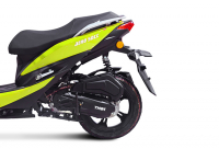 Скутер TMBK SCOOTER AERO 50cc Green Black МОТОУДАЧА. Магазин мототехники и садового инвентаря с доставкой по всей России