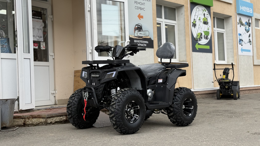 Комплект для сборки квадроцикла Progasi RaceJumper MaxPower 200 Black satin МОТОУДАЧА. Магазин мототехники и садового инвентаря с доставкой по всей России