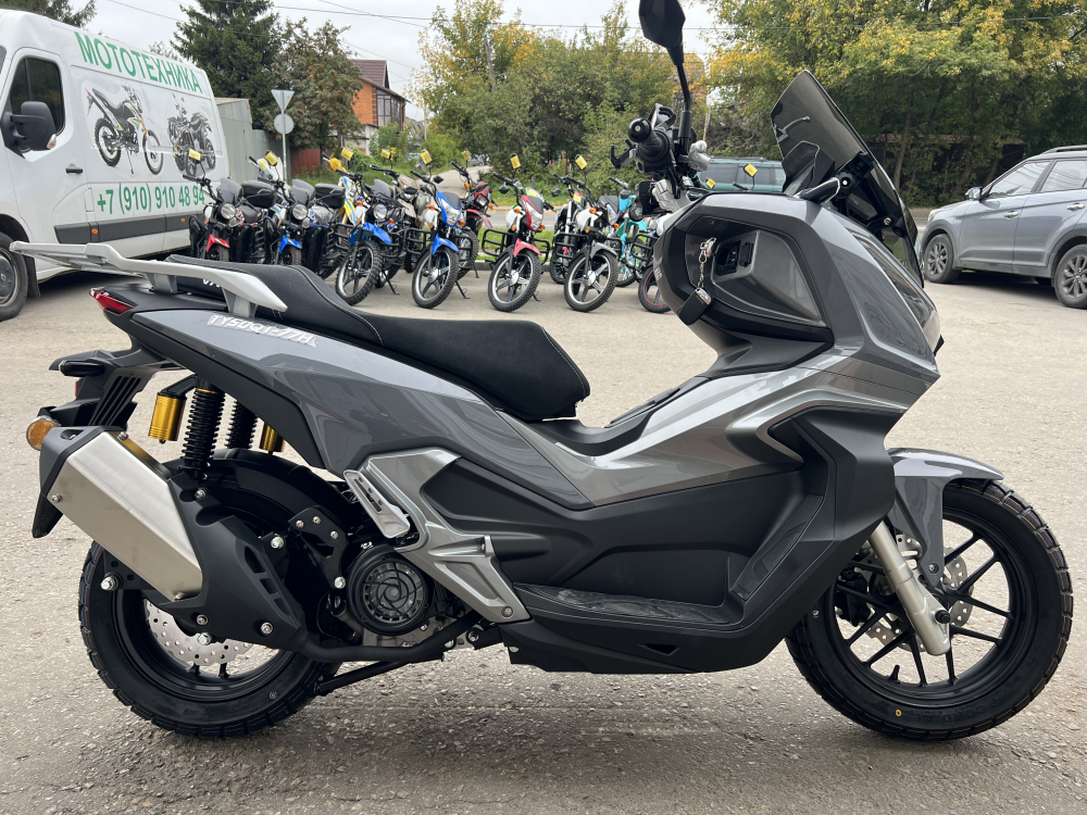 Скутер VMC JET PRO CL49QT-3A 49 см3 СЕРИЯ T1800 (Инжектор, возд охлажд., COMBI BRAKE) VIN (GREY) МОТОУДАЧА. Магазин мототехники и садового инвентаря с доставкой по всей России