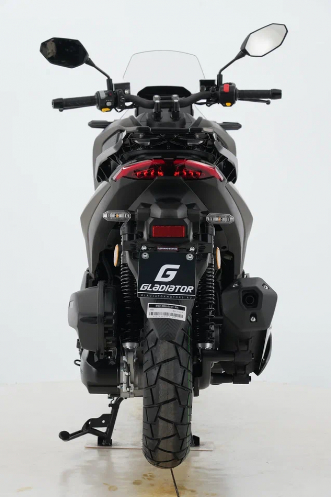 Скутер бензиновый Gladiator AGV Matt titanium (14/13) МОТОУДАЧА. Магазин мототехники и садового инвентаря с доставкой по всей России