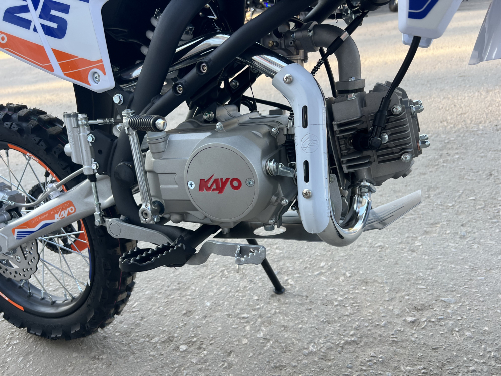 Питбайк KAYO BIG-MINI K125EM 19/16 TT (механ.сцепл.,эл. стартер)  МОТОУДАЧА. Магазин мототехники и садового инвентаря с доставкой по всей России
