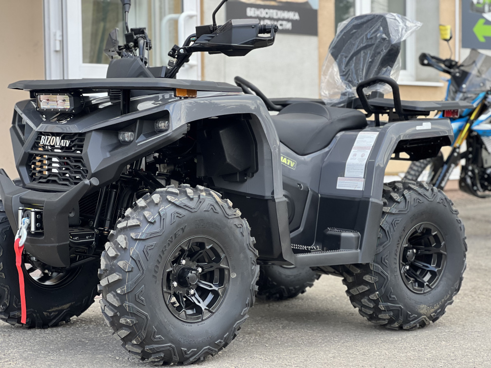 Квадрицикл Bizon YK250 LUX EFI (Серый) МОТОУДАЧА. Магазин мототехники и садового инвентаря с доставкой по всей России