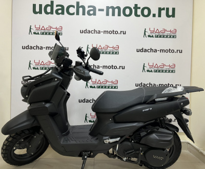 Скутер VMC SMART - III TY50QT 49см3 (170) (MATT BLACK) Матовый чёрный МОТОУДАЧА. Магазин мототехники и садового инвентаря с доставкой по всей России