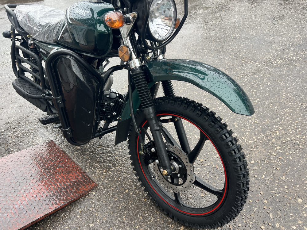 Мопед VMC Riva Safari CM48Q 48см3 СЕРИЯ CH1250 (деревянная коробка) (GREEN) МОТОУДАЧА. Магазин мототехники и садового инвентаря с доставкой по всей России