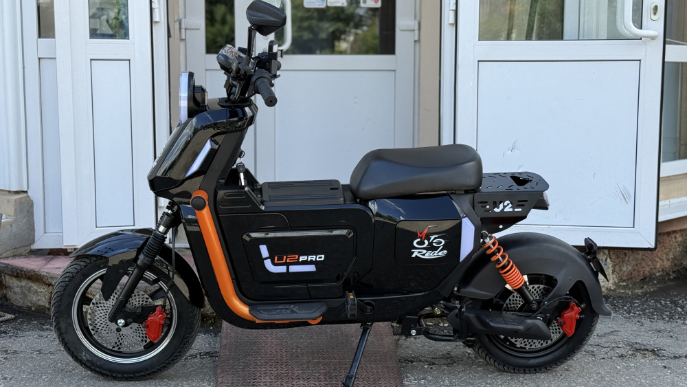 Электроскутер MOTO Ride U2 Железо-фосфатные аккумулятор FE04 60W 45Ah запас хода до 70км МОТОУДАЧА. Магазин мототехники и садового инвентаря с доставкой по всей России