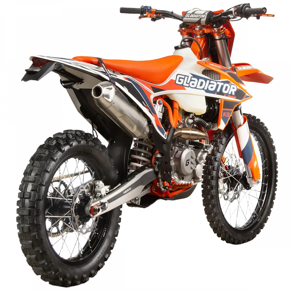Мотоцикл эндуро / кроссовый Gladiator K8 NB300 Orange (21/18) МОТОУДАЧА. Магазин мототехники и садового инвентаря с доставкой по всей России