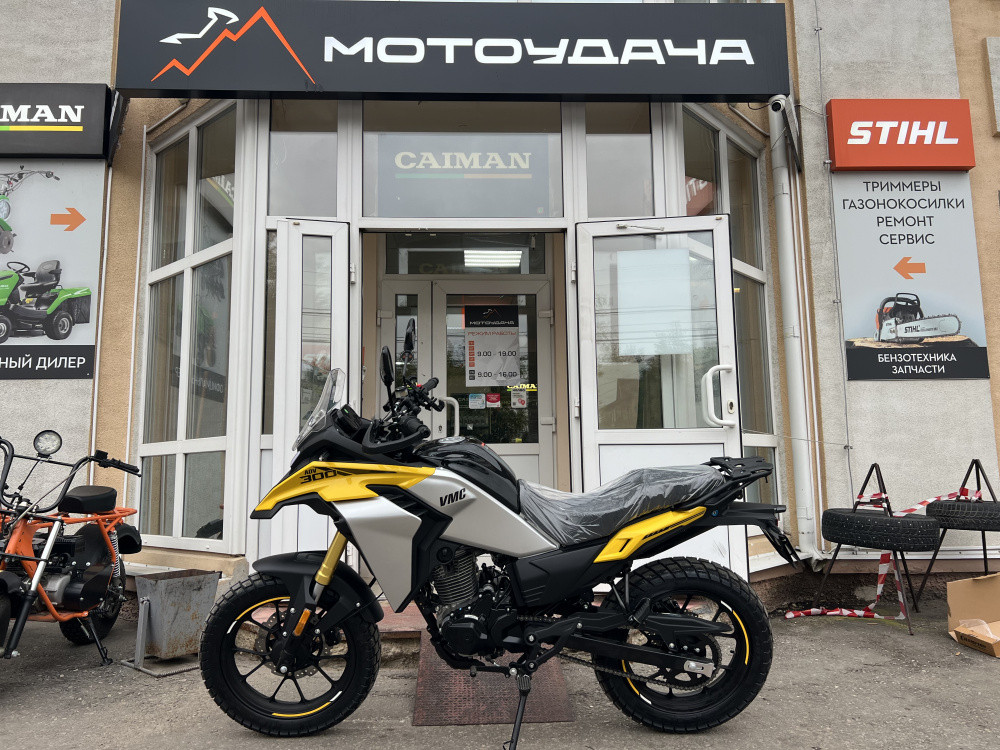 Мотоцикл VMC ADV 300 BY250GY-A 250см3 Серия R2800 (YELLOW) МОТОУДАЧА. Магазин мототехники и садового инвентаря с доставкой по всей России