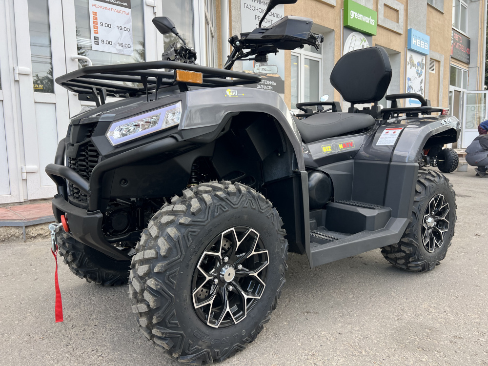 Квадрицикл Bizon YK450L (ПТС) (Серый) МОТОУДАЧА. Магазин мототехники и садового инвентаря с доставкой по всей России