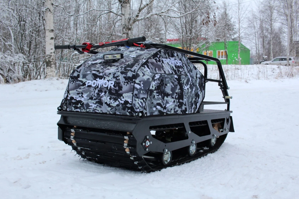 Мотобуксировщик POMOR М-600 ПРО К20 эл/з, реверс, г/з 30мм, подогрев, имп.цепь МОТОУДАЧА. Магазин мототехники и садового инвентаря с доставкой по всей России