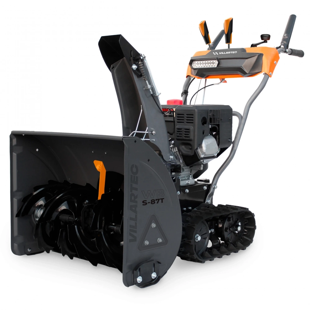 Снегоуборщик бензиновый VILLARTEC  WB S-87T (220 см.3, 66/51 см., 6/2 скоростей, блок.дифф., гусен.) МОТОУДАЧА. Магазин мототехники и садового инвентаря с доставкой по всей России