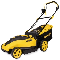 Газонокосилка эл. CHAMPION EM4217 (1,8 кВт пласт+ткань травосб. 50л  шир.420мм выс.20-70мм, 12,5кг), МОТОУДАЧА. Магазин мототехники и садового инвентаря с доставкой по всей России