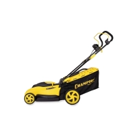 Газонокосилка эл. CHAMPION EM4217 (1,8 кВт пласт+ткань травосб. 50л  шир.420мм выс.20-70мм, 12,5кг), МОТОУДАЧА. Магазин мототехники и садового инвентаря с доставкой по всей России
