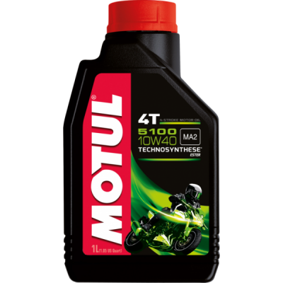 MOTUL 5100 4T (MA2) 10w40  1л /Technosynthese®/ (масло моторн. для 4T мотоц.) МОТОУДАЧА. Магазин мототехники и садового инвентаря с доставкой по всей России