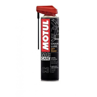 MOTUL C3 CHAIN LUBE OFF ROAD 400мл (смазка для цепей вседорожных мотоциклов) МОТОУДАЧА. Магазин мототехники и садового инвентаря с доставкой по всей России