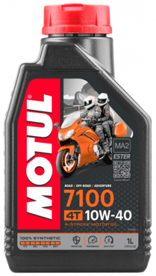 MOTUL 7100 4T (MA2) 10w40  1л. 100% синт. (масло моторн. для 4T мотоц.) МОТОУДАЧА. Магазин мототехники и садового инвентаря с доставкой по всей России
