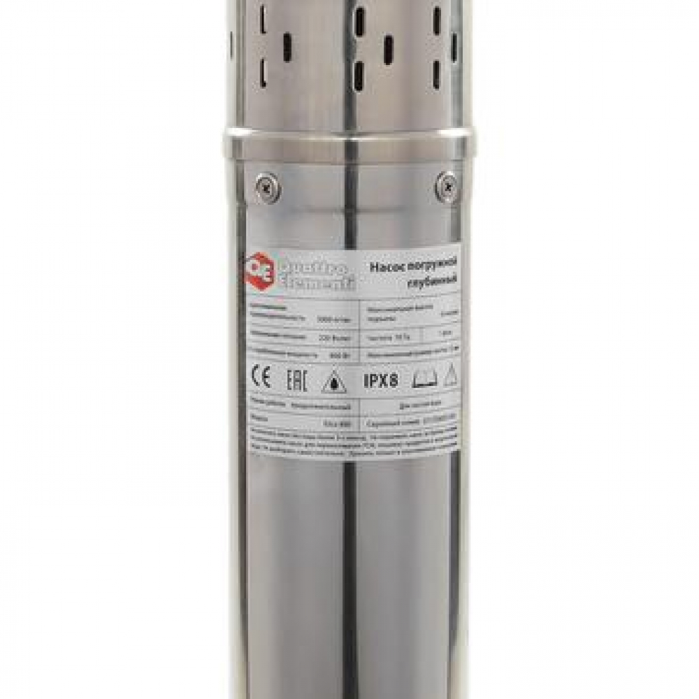 Насос глубинный QUATTRO ELEMENTI ELICA 800 (800 Вт, 5000 л/ч, для чистой, 50 м, 10.4 кг, нерж.корпус МОТОУДАЧА. Магазин мототехники и садового инвентаря с доставкой по всей России