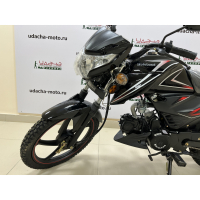 Мопед Motoland Альфа RF 11 2023  черный МОТОУДАЧА. Магазин мототехники и садового инвентаря с доставкой по всей России