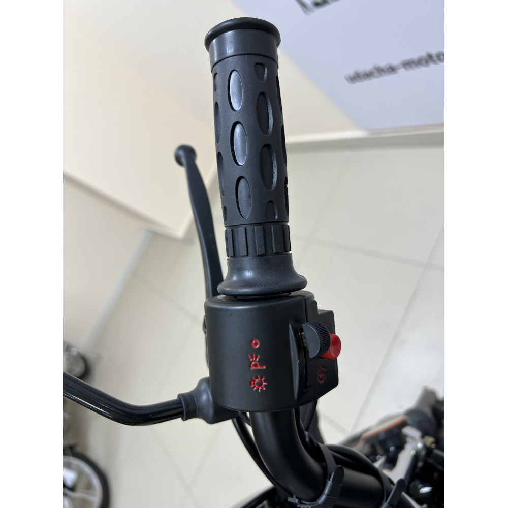 Мопед Motoland Альфа RF 11 2023  черный МОТОУДАЧА. Магазин мототехники и садового инвентаря с доставкой по всей России